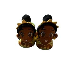 Disney Tiana The Princess And The Frog Slippers Size 11-12 Slip On Shoes